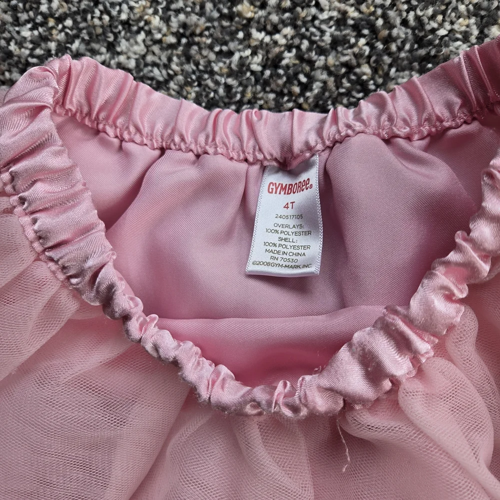 Gymboree Light Pink Tulle Tutu Skirt Fairy Princess